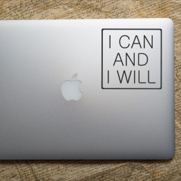  I Can and I Will