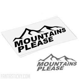 Mountains please